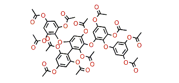 Fucotriphlorethol H dodecaacetate